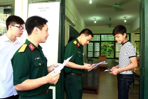 Sơ tuyển vào các trường ĐH-CĐ quân sự từ ngày 1-3 đến ngày 25-4